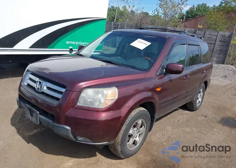 2008 Honda Pilot Ex из США, поврежденный, VIN 5FNYF18478B008530
